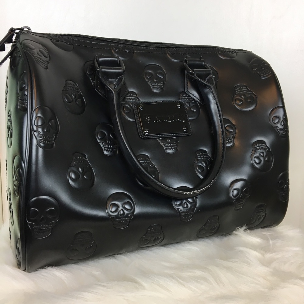 Loungefly Black Skull Handbag